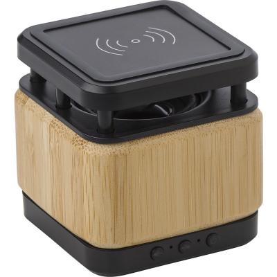 Image of Bamboo wireless speaker