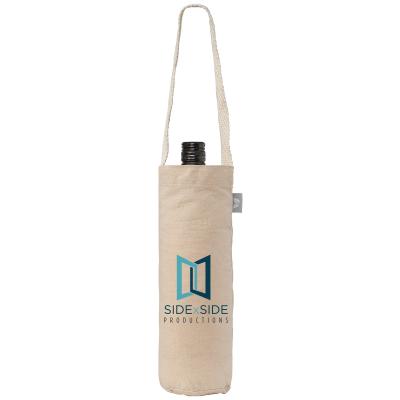 Image of Recycled 180 gsm Cotton Wine Bag