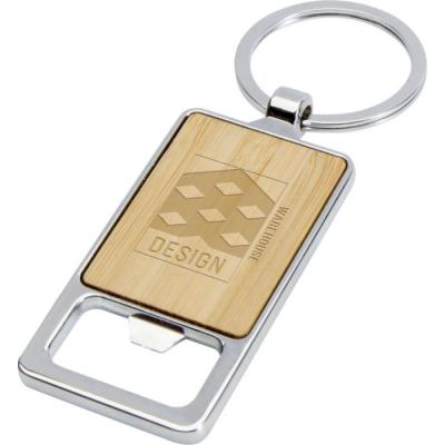 Image of Snapper Bamboo Keychain